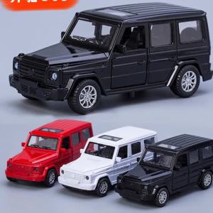 1:32 โมเดลรถโลหะผสมที่สวยงาม G63 รถของเล่นที่เปิดได้ รถของเล่น Yiwu   ของตกแต่งโมเดลรถยนต์