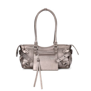 JANDRESS | Bronze Vintage Rivets Stylish Motorcycle Bag