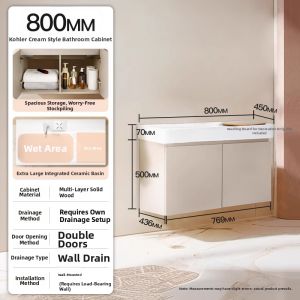 Kohler | Washbasin and Storage Cabinet with Mirror Sennyu