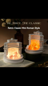 [Wishing Well Roman Aroma Diffuser Gift Set] Plaster Diffuser Stone Night Light Ornament | Niche and High-End | Birthday Gift for Boys/Girls