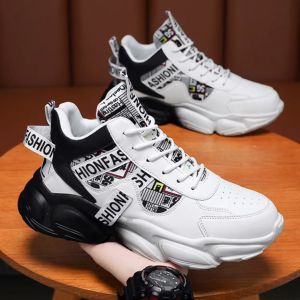 2024 Korean Running Sport Shoes for Men School Rubber Sneakers Shoes For Men Breathable Casual Basketball Shoes For Men