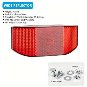 E-Bike Tail Light Bracket Adjustable Angle Universal Fit Electric Bicycle Rear Lamp Holder for Mountain Road E-Bike Commute