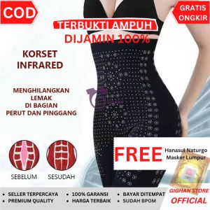 Celana Korset Pelangsing Badan Teknologi Infrared Slimming Suit Original Import Pembakar Lemak Pengencang Pinggang Pasca Melahirkan