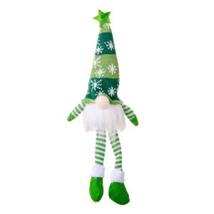 X-mas LED Glowing Gnome 30cm 2025 Christmas Faceless Plush Doll Home Decoration Navidad Natal New Year Night Light Kid Gifts