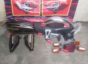 PAKET HEMAT KOMPLIT BODY HONDA GL 100 GL 125 GL CEPEK PRES PABRIK BERKUAL1TAS DETAIL ORIG1NAL