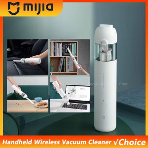 NEW Mijia Portable Car Vacuum Cleaner Mini Handheld Wireless Cleaning Machine for Home Auto Supplies 13000Pa Cyclone Suction