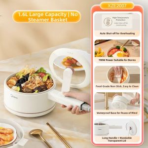 Midea | Multifunction Non-stick Small Electric Hot Pot