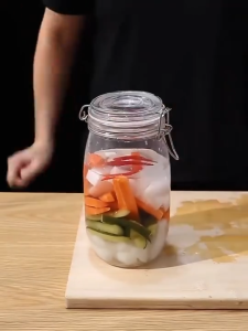 Hũ Thủy Tinh Nắp Kín Chống Tràn Cao Cấp – Đựng Mứt Gia Vị Trái Cây Ngâm Hạt Dinh Dưỡng Trang Trí Bếp Đẹp