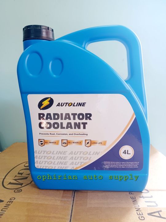 Cooline Radiator Autoline Radiator Coolant 4L/Blue Ready To Use | Lazada PH