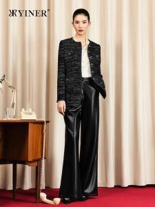 YINER | Áo Blazer Nút Đơn Elegent Phong Cách Thường Ngày
