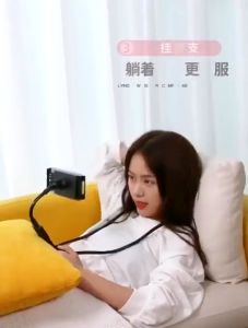 Lavender ขาจับโทรศัพท์มือถือ iPan ตัวหนีบจับโทรศัพท์ 360องศา