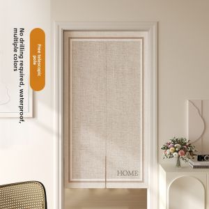 YINSHANG | Kitchen Living Room Partition Curtain No-drill Adjustable Rod