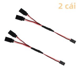 Dây Nối Dài Động Cơ Servo Kiểu Y 15cm Cho Máy Bay Điều Khiển Từ Xa Cáp Nối Cao Su Bộ Chia Dây Dây Dẫn Cho Đồ Chơi Điều Khiển Từ Xa