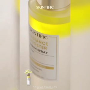 SKINTIFIC Radiance Boosting Serum Spray - 100% Original - EPOM Certified - Halal Certified - Packaging Amind