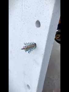 Metal Expansion Screws / Concrete Drywall Metal Wall Plug Self-Tapping Fixing Screws M6/M8/100 Set ﻿