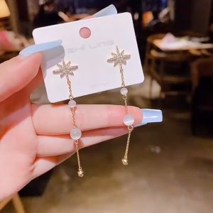 Earrings Hypoallergenic 18k Pawnable Saudi Gold Nasasangla Peach Heart Smooth Transfer Beads Earrings Vintage Earrings Sand Gold Earrings for Women Korean Style Jewelry Good Luck Bead Earrings Aesthetic Wedding Gift