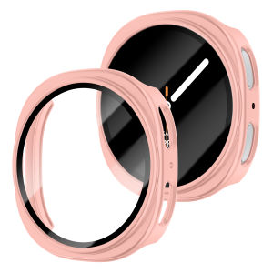 Case For Samsung Galaxy watch 8 44mm 40mm Screen Protector Tempered Glass+PC Bumper Cover Galaxy watch 8 Protective Accessories