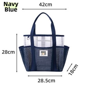 Large Capacity Mesh Drainage Beach Bag