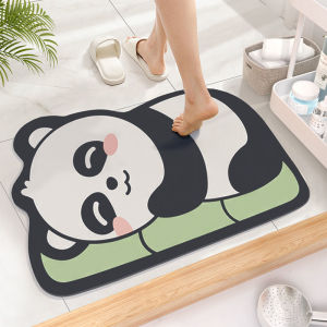 Bathroom Soft Pad Absorbent Silicon Dendroid Entrance Door Mat Anti-Slip Floor Mat Toilet Small Carpet Home Use