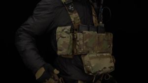 2024SPUD Magazine Pouch SS Style Utility Pouch  Cut Double Stack 5.56 7.62 MAG Holder Radio Storage Bag