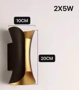 【COD & Ready 】Modern Wall Lamp IP65 6W 10W Outdoor Indoor Waterproof LED Wall light Living room