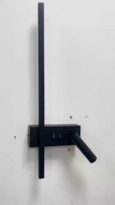 Modern LED Independent Switch Wall Sconce with Spotlight Indoor Wall Lights Hardwired Wall Mount Light for Bedroom Hallway