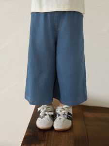 YOEHYAUL | Fade Resistant Breathable Loose Fit Capri Pants For Girls