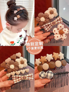 เครื่องประดับผมแบบพิเศษสำหรับเด็กผู้หญิง ทรงกิ๊บติดผมสไตล์เกาหลี เครื่องประดับผมแบบใหม่ปี 2025 สำหรับเด็กผู้หญิง