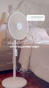 BOMIDI SF1X Pro 15 Fan Blades Smart Remote control fan Floor-standing Home Appointment Timing Low Noise Retractable Stand Fan