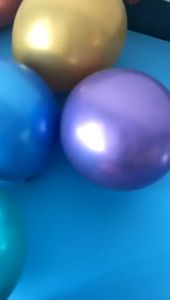 Balon Chrome 5 inch per pack isi 50 Pcs/ balon latex metalik CHROME dekor / balon mengkilap / balon dekor chrome