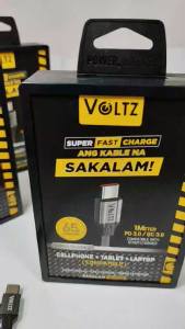 Voltz Sakalam Type C to Type C 65W|Compatible with Iphone Macbook and Android
