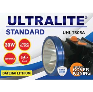 Senter kepala LED 30WATT..cahaya putih..ULTRALITE