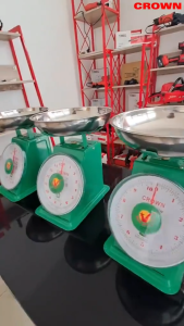 เครื่องชั่งสปริง กิโลชั่งขายของ ตาชั่งอาหาร 5/10kg การวัดที่แม่นยำ กลไกบริสุทธิ์ 0การชาร์จ หน้าปัดขนาดใหญ่ชัดเจนยิ่งขึ้น