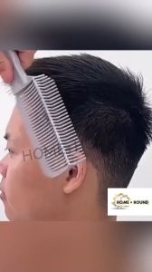 HOME + HOUND 1pcs Professional Man Hair Cutting Positioning Comb Barber Hair Cut Tools Styling Hair Combs