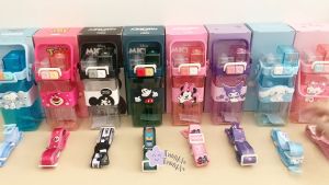 Botol Minum Teguk dan Sedot Bahan Tritan Motif Mickey Minnie Lotso 570 ml