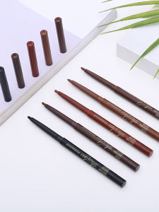 Xixi Eyeliner Waterproof Sweat-Proof Long Lasting Smear-Proof Makeup Not Smudge Beginner Eye Shadow Pen Reddish Brown Eye Pencil