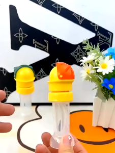 2 In 1 Water Bottle Straw Cap Anti-Choke Portable Reusable Spill-Proof Juice Bottle Twist Cover Cap Kid Drinking Spout Cap