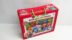 CoComelon Activity Book & Floor Puzzle Large Gift Set For Kids to Learn Boxset
