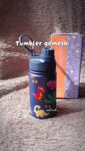TempFlask 350ML Christmas Gifts for kids Kids cup+thermos cup screw cap water cup 304 food grade stainless steel water cup portable kettle for elementary school students