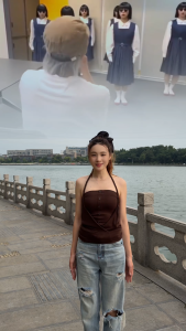 Áo Tank Top Cổ Yếm Nữ Ôm Sát Dáng Áo Hai Dây Thời Trang Mùa Hè