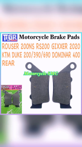 TTGR Motorcycle Brake Pads Rear For Kawasaki Rouser 200NSRouser RS200KTM Duke 200/390/690Gixxer 2020Dominar 400