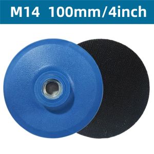 1/2/4Pcs Sanding Disc Backing Pad 3"/4" Self-Adhesive Polishing Pad for Sander or Polisher M14 Thread Angle Grinder Accessories