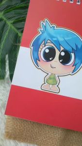 BUKU TAGIHAN BULANAN KARTUN MERAH UK A5 JILID SPIRAL ISI 100 HALAMAN NON-CUSTOM