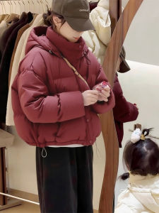 Hooded Short Down Coat Warm
