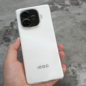 สำหรับ Vivo IQOO Z9 Z9x เทอร์โบ5G ไม่มีฝาเคสโทรศัพท์ PC แบบแข็งบางเฉียบสีเหลือง