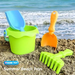 JIFANPAUL | Soft Plastic Shovel and Bucket Beach Toys for Indoor and Outdoor Sand Play