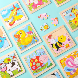 DREAMToy Ukuran Mini Anak-Anak Kayu Jigzo Jigsaw Puzzle Mainan Pendidikan Dini Puzzle Bayi