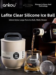 Ankou | Clear Bubble-Free Whiskey Ice Mold Large