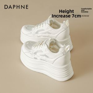 Daphne | Breathable Platform Casual Sneakers For Short Girls