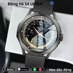 Đồng Hồ Thông Minh Ultra GPS NFC S4 - Màn Hình AMOLED Theo Dõi Nhịp Tim Gọi Bluetooth Chống Nước IP68 Dành Cho Nam Tích Hợp Chức Năng Theo Dõi Sức Khỏe